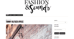 Desktop Screenshot of fashionandsounds.com